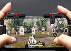 2Pcs Moible Phone Controller Gamepad Free Fire Trigger Game Pad Grip Joystick for Android Accessories With Box Mobile Phone Game Joystick Game Control Touch Screen Joypad Game Controller Stevvex