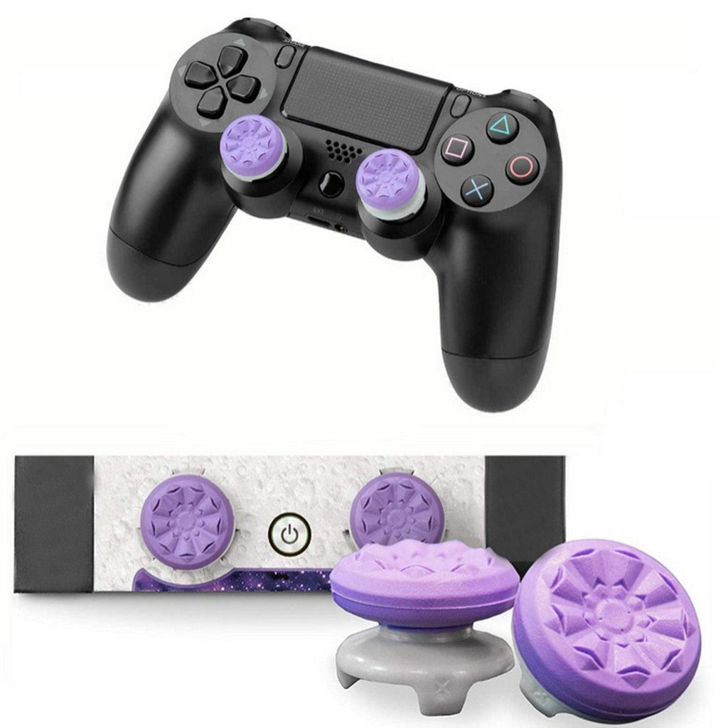 2PCS Non-slip Soft Silicone Thumbstick Joystick Grip High-Rise Caps Covers Game Controller  Button Stick Cover Switch Joystick Grip Cap Part Analog Cap Controller Stevvex