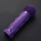2Pcs Purple Child Children Kid Kids Bike Bicycle Tricycle Scooter Rubber Grip Handle Handlebar Grips Anti-skid Bicycle Grips For Kids Girls Boys Non-Slip Rubber Mushroom Grips Stevvex