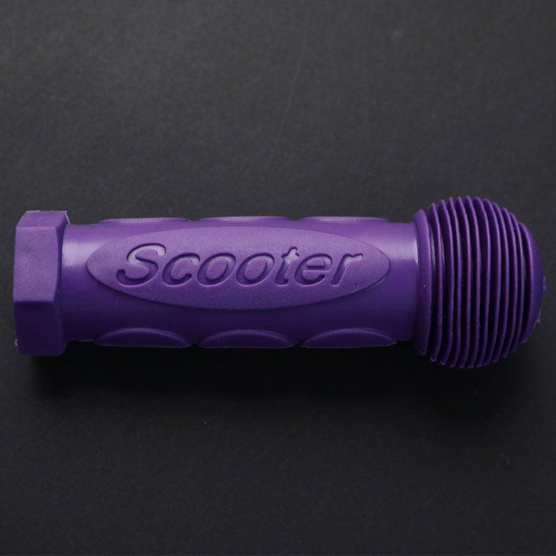 2Pcs Purple Child Children Kid Kids Bike Bicycle Tricycle Scooter Rubber Grip Handle Handlebar Grips Anti-skid Bicycle Grips For Kids Girls Boys Non-Slip Rubber Mushroom Grips Stevvex