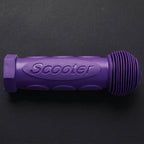 2Pcs Purple Child Children Kid Kids Bike Bicycle Tricycle Scooter Rubber Grip Handle Handlebar Grips Anti-skid Bicycle Grips For Kids Girls Boys Non-Slip Rubber Mushroom Grips Stevvex