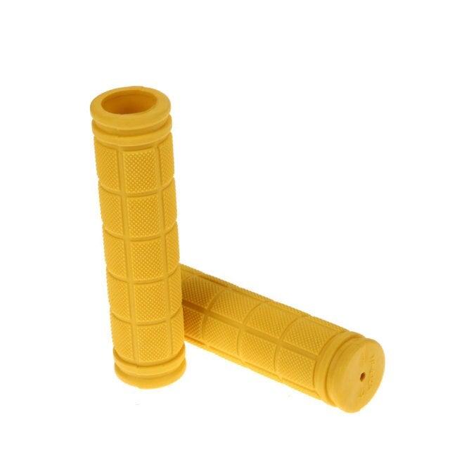 2PCS Rubber Bike Handlebar Grips Cover Mountain Bicycle Handle Anti-Skid Bicycles Bar Grips Non-Slip Rubber Bike Handle Grips For Kids Bike Scooter Mountain Road Urban Bike Tricycle Soft Handlebar Stevvex