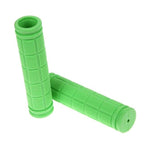 2PCS Rubber Bike Handlebar Grips Cover Mountain Bicycle Handle Anti-Skid Bicycles Bar Grips Non-Slip Rubber Bike Handle Grips For Kids Bike Scooter Mountain Road Urban Bike Tricycle Soft Handlebar Stevvex