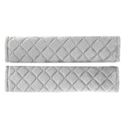2pcs Seat Belt Covers Fuzzy Seat Belt Pads for Shoulder Soft Comfy Soft Velvet Car Shoulder Pad For Adults Youth Kids Car Truck SUV Airplane Backpack Straps Car Seat Belt Pad Belt Strap Covers for Car