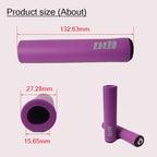 2PCS Silicone Bicycle Handlebar Grips Anti-Slip Shock-Asorbing Mountain Bike Handlebar Grip Silica Gel Super Light Anti-Skid Shock-Proof Handle Bar Locking Grips Cycling Grips Stevvex