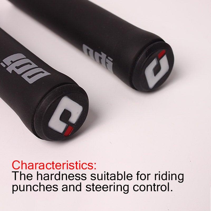 2PCS Silicone Bicycle Handlebar Grips Anti-Slip Shock-Asorbing Mountain Bike Handlebar Grip Silica Gel Super Light Anti-Skid Shock-Proof Handle Bar Locking Grips Cycling Grips Stevvex