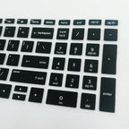 2Pcs Silicone Notebook Keyboard Skin Cover Protector Gaming Laptop Keyboard Skin Protector For Gaming Lovers New Laptop Accessories Gifts For Boyfriends