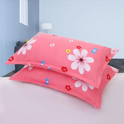 2pcs Silk Pillowcase For Hair And Skin With Hidden Zipper Print Pillow Case Adult Thick Pillow Case For Home Decor King Size Pillow Case Stevvex