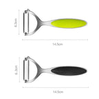 2PCS Top Quality Fruit and Vegetable Peeler, Kitchen Accessories, Stainless Steel Sharp Fruit and Vegetable Peeler ,Kitchen Gadget Stevvex