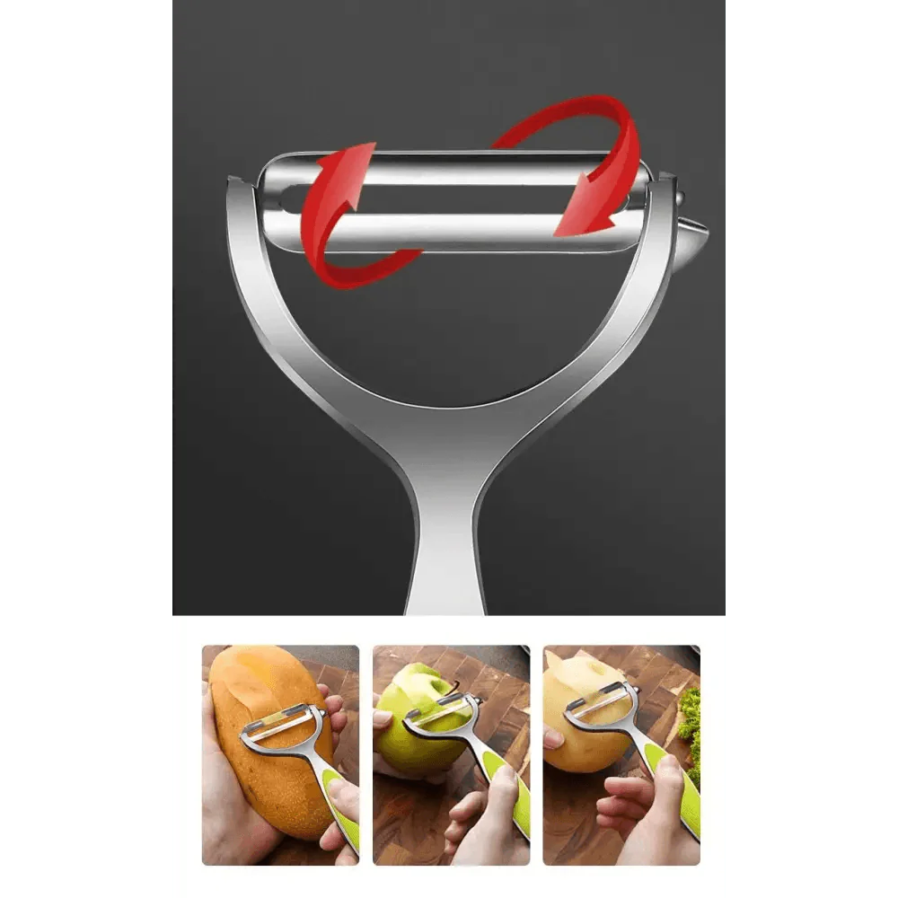 2PCS Top Quality Fruit and Vegetable Peeler, Kitchen Accessories, Stainless Steel Sharp Fruit and Vegetable Peeler ,Kitchen Gadget Stevvex