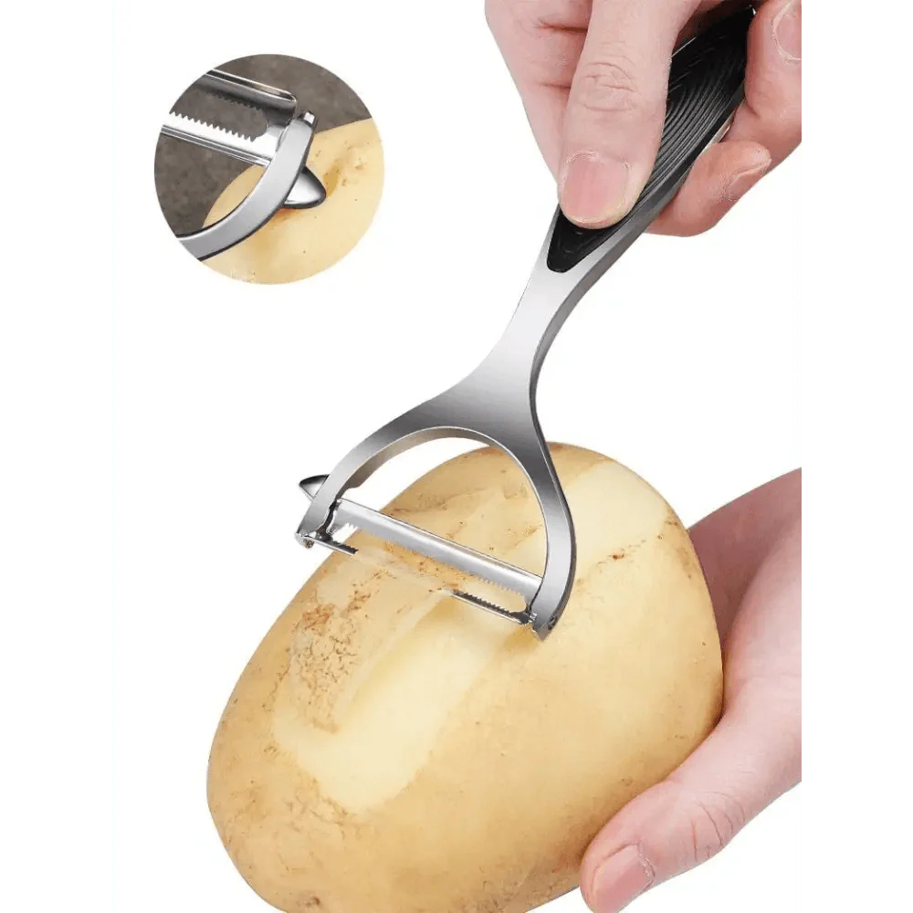2PCS Top Quality Fruit and Vegetable Peeler, Kitchen Accessories, Stainless Steel Sharp Fruit and Vegetable Peeler ,Kitchen Gadget Stevvex