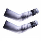 2Pcs Unisex Cooling Arm Sleeves UV Protection Arm Sleeves Compression Cooling Men And Women Summer Cycling Driving Golf Running Cover Sports Running UV Sun Protection Outdoor Men Fishing Cycling Sleeves Hide Tattoos Arm Cover Stevvex
