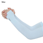 2Pcs Unisex Cooling Arm Sleeves UV Protection Arm Sleeves Compression Cooling Men And Women Summer Cycling Driving Golf Running Cover Sports Running UV Sun Protection Outdoor Men Fishing Cycling Sleeves Hide Tattoos Arm Cover Stevvex