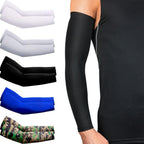 2Pcs Unisex Cooling Arm Sleeves UV Protection Arm Sleeves Compression Cooling Men And Women Summer Cycling Driving Golf Running Cover Sports Running UV Sun Protection Outdoor Men Fishing Cycling Sleeves Hide Tattoos Arm Cover Stevvex
