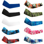 2Pcs Unisex Cooling Arm Sleeves UV Protection Arm Sleeves Compression Cooling Men And Women Summer Cycling Driving Golf Running Cover Sports Running UV Sun Protection Outdoor Men Fishing Cycling Sleeves Hide Tattoos Arm Cover Stevvex