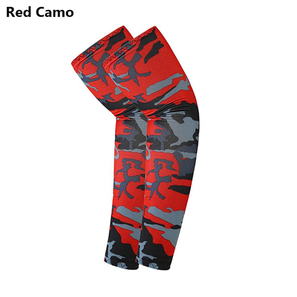 2Pcs Unisex Cooling Arm Sleeves UV Protection Arm Sleeves Compression Cooling Men And Women Summer Cycling Driving Golf Running Cover Sports Running UV Sun Protection Outdoor Men Fishing Cycling Sleeves Hide Tattoos Arm Cover Stevvex