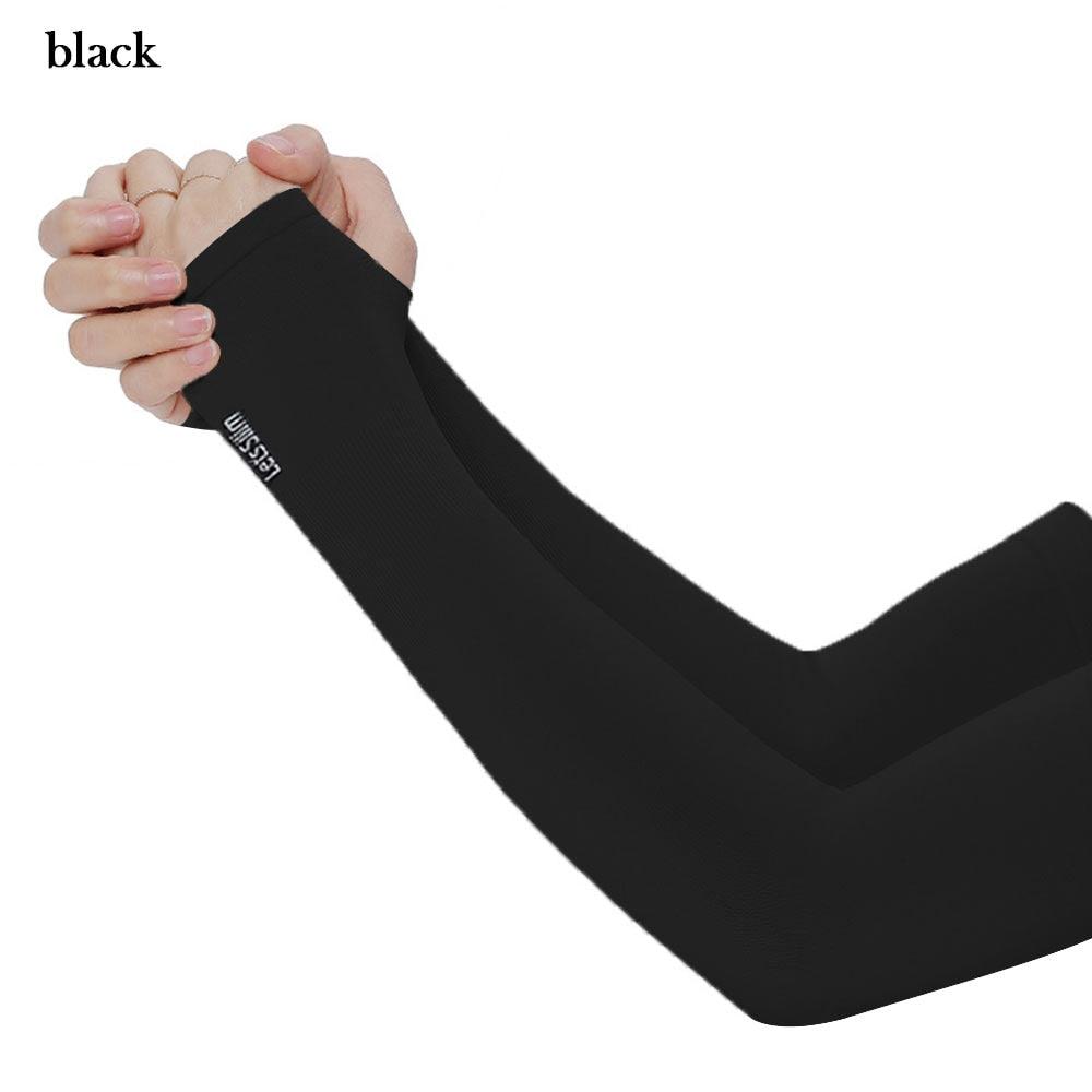 2Pcs Unisex Cooling Arm Sleeves UV Protection Arm Sleeves Compression Cooling Men And Women Summer Cycling Driving Golf Running Cover Sports Running UV Sun Protection Outdoor Men Fishing Cycling Sleeves Hide Tattoos Arm Cover Stevvex