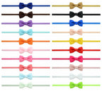 2Pcs/lot Baby Girls Headband Infant Hair Accessories Cloth Tie Bows Headwear Tiara Gift Toddlers bandage Ribbon Newborn Headwrap Gorgeous Hair Accessories For Babies