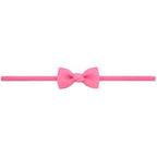 2Pcs/lot Baby Girls Headband Infant Hair Accessories Cloth Tie Bows Headwear Tiara Gift Toddlers bandage Ribbon Newborn Headwrap Gorgeous Hair Accessories For Babies