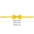 2Pcs/lot Baby Girls Headband Infant Hair Accessories Cloth Tie Bows Headwear Tiara Gift Toddlers bandage Ribbon Newborn Headwrap Gorgeous Hair Accessories For Babies
