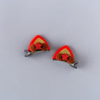 2pcs/Set Cute Hair Clips For Girls Glitter Rainbow Felt Fabric Flowers Hairpins Cat Ears Bunny Barrettes Kids Hair Accessories for Halloween Parties Cosplay for Girls