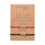 2pcs/set Simple Matching Adjustable Rope Bracelet Set For Women New Minimalist String Couple Bracelets Friendship Jewelry Gift Handmade Adjustable Braided Rope Bracelets Lucky Wish Jewelry