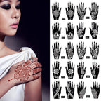 2Pcs/Set Temporary Womens Tattoo 25 Luxury Designs Body Art Waterproof Tattoo For Hands Wedding Party Stevvex