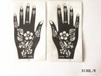 2Pcs/Set Temporary Womens Tattoo 25 Luxury Designs Body Art Waterproof Tattoo For Hands Wedding Party Stevvex