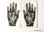 2Pcs/Set Temporary Womens Tattoo 25 Luxury Designs Body Art Waterproof Tattoo For Hands Wedding Party Stevvex