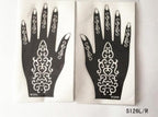 2Pcs/Set Temporary Womens Tattoo 25 Luxury Designs Body Art Waterproof Tattoo For Hands Wedding Party Stevvex