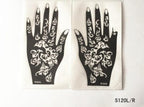 2Pcs/Set Temporary Womens Tattoo 25 Luxury Designs Body Art Waterproof Tattoo For Hands Wedding Party Stevvex