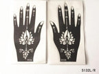 2Pcs/Set Temporary Womens Tattoo 25 Luxury Designs Body Art Waterproof Tattoo For Hands Wedding Party Stevvex