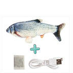 Cats USB Charger Interactive Toy Fish Pi-Mart