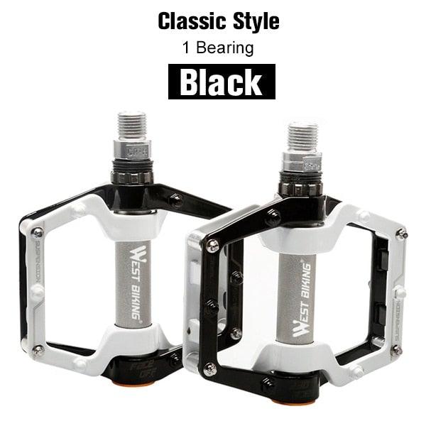 3 Bearings Bicycle Pedals Ultralight Anti-Slip Road Pedal Cycling Sealed Bearing Bike Pedals Accessories Bearings Pedals For Bicycle Lightweight Bicycle Pedals Of Road Bikes Stevvex