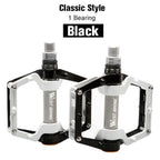 3 Bearings Bicycle Pedals Ultralight Anti-Slip Road Pedal Cycling Sealed Bearing Bike Pedals Accessories Bearings Pedals For Bicycle Lightweight Bicycle Pedals Of Road Bikes Stevvex