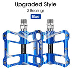 3 Bearings Bicycle Pedals Ultralight Anti-Slip Road Pedal Cycling Sealed Bearing Bike Pedals Accessories Bearings Pedals For Bicycle Lightweight Bicycle Pedals Of Road Bikes Stevvex
