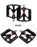 3 Bearings Bicycle Pedals Ultralight Anti-Slip Road Pedal Cycling Sealed Bearing Bike Pedals Accessories Bearings Pedals For Bicycle Lightweight Bicycle Pedals Of Road Bikes Stevvex