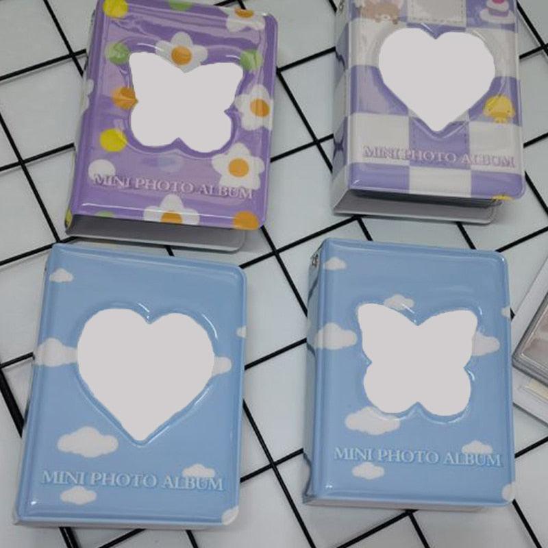 3 Inch Card Binder Photo Album Butterfly Love Hollow 40 Pockets Name Card Book Photo Album Card Photocard Card ID Holder Photo Albums Family Anniversary Gift For Couple Stevvex