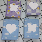 3 Inch Card Binder Photo Album Butterfly Love Hollow 40 Pockets Name Card Book Photo Album Card Photocard Card ID Holder Photo Albums Family Anniversary Gift For Couple Stevvex