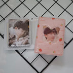 3 Inch Card Binder Photo Album Butterfly Love Hollow 40 Pockets Name Card Book Photo Album Card Photocard Card ID Holder Photo Albums Family Anniversary Gift For Couple Stevvex