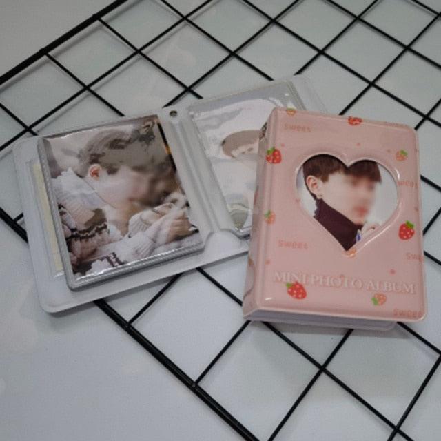 3 Inch Card Binder Photo Album Butterfly Love Hollow 40 Pockets Name Card Book Photo Album Card Photocard Card ID Holder Photo Albums Family Anniversary Gift For Couple Stevvex