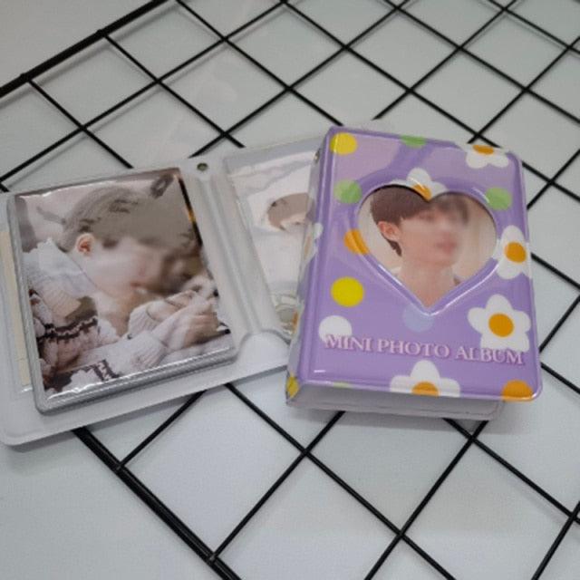 3 Inch Card Binder Photo Album Butterfly Love Hollow 40 Pockets Name Card Book Photo Album Card Photocard Card ID Holder Photo Albums Family Anniversary Gift For Couple Stevvex