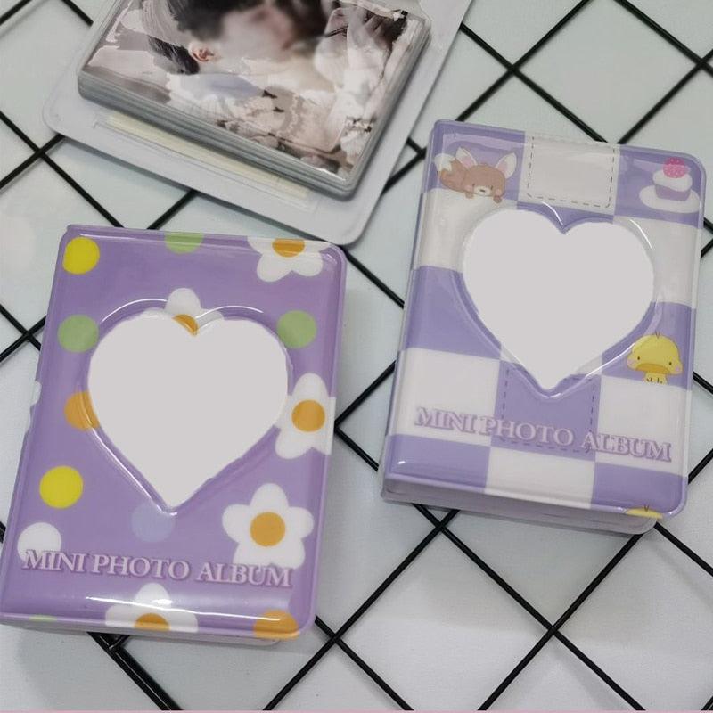 3 Inch Card Binder Photo Album Butterfly Love Hollow 40 Pockets Name Card Book Photo Album Card Photocard Card ID Holder Photo Albums Family Anniversary Gift For Couple Stevvex