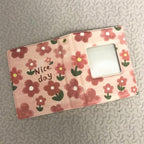 3 Inch Mini Photo Album 32 Pockets Square Hollow Card Holder Bronzing Stars Picture Storage Case PVC Photocard Holder DIY Photo Albums Birthday Gift Family Scrapbook Albums Family Anniversary Gift For Couple Stevvex