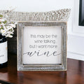 Funny Wine Gift For Wine Lovers Glass Or Tumbler Saying The Wine Is Talking Humorous Present BandsCo Straps