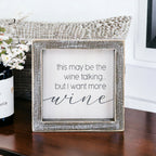 Funny Wine Gift For Wine Lovers Glass Or Tumbler Saying The Wine Is Talking Humorous Present BandsCo Straps