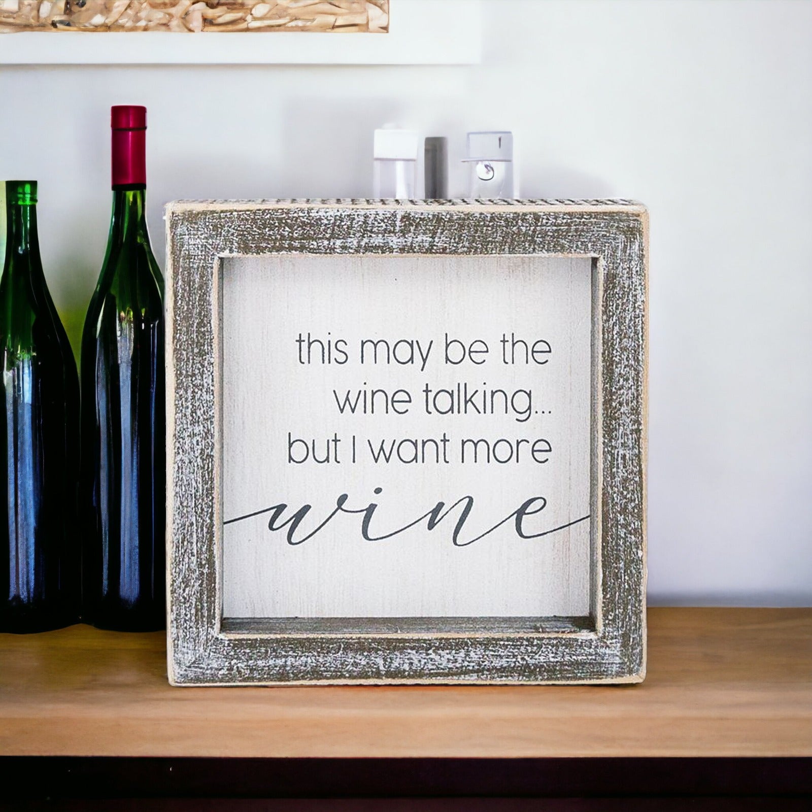 Funny Wine Gift For Wine Lovers Glass Or Tumbler Saying The Wine Is Talking Humorous Present BandsCo Straps