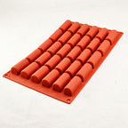 30 Holes Silicone Cake Mold Chocolate Cake Baking Decorating Tools Desserts Cakes Mould Candy Bakeware Molds Mini Cake Pan Candy Molds Break-Apart Silicone Chocolate Mold Stevvex