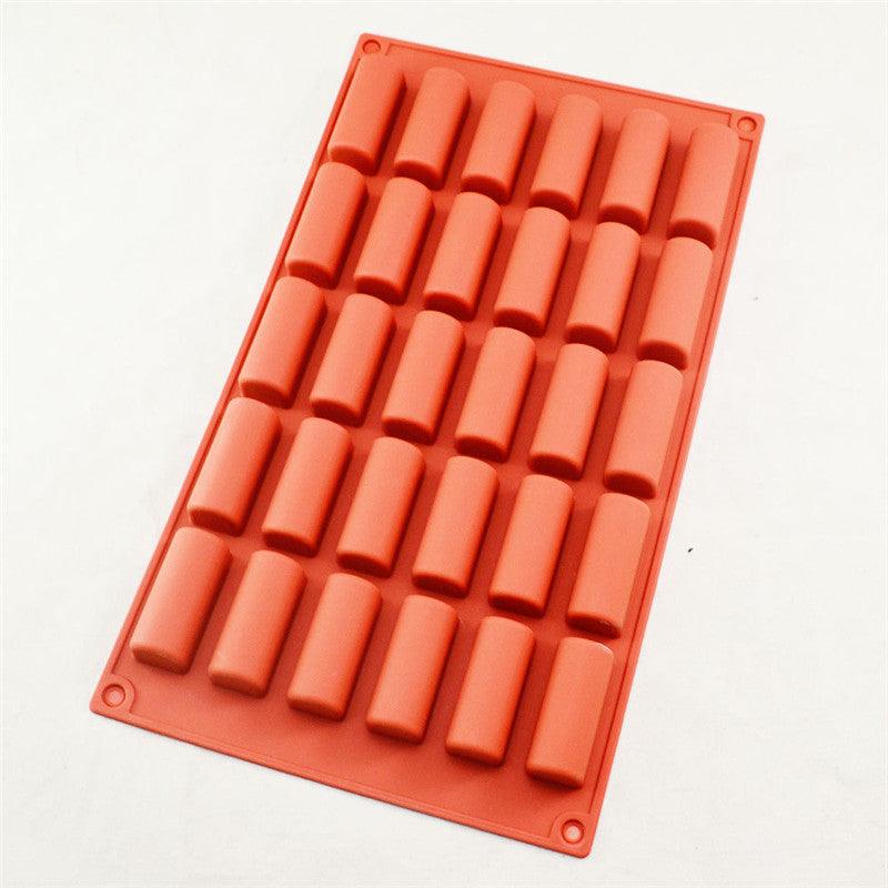 30 Holes Silicone Cake Mold Chocolate Cake Baking Decorating Tools Desserts Cakes Mould Candy Bakeware Molds Mini Cake Pan Candy Molds Break-Apart Silicone Chocolate Mold Stevvex