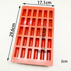 30 Holes Silicone Cake Mold Chocolate Cake Baking Decorating Tools Desserts Cakes Mould Candy Bakeware Molds Mini Cake Pan Candy Molds Break-Apart Silicone Chocolate Mold Stevvex